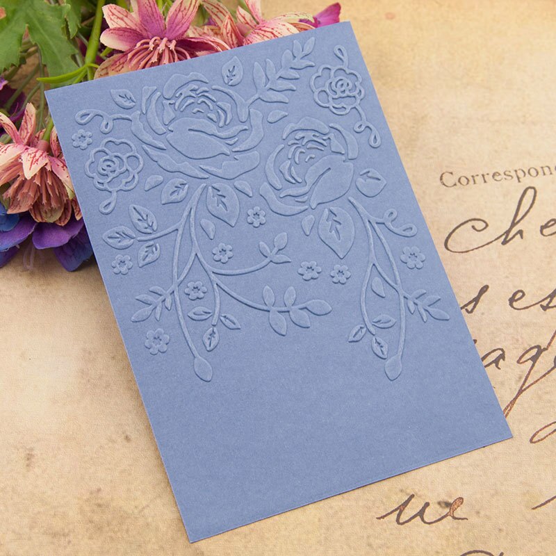 Flower Template Craft Plastic Stencils Making Paper Card Wedding Decoration DIY Scrapbooking 1Pcs Embossing Folders