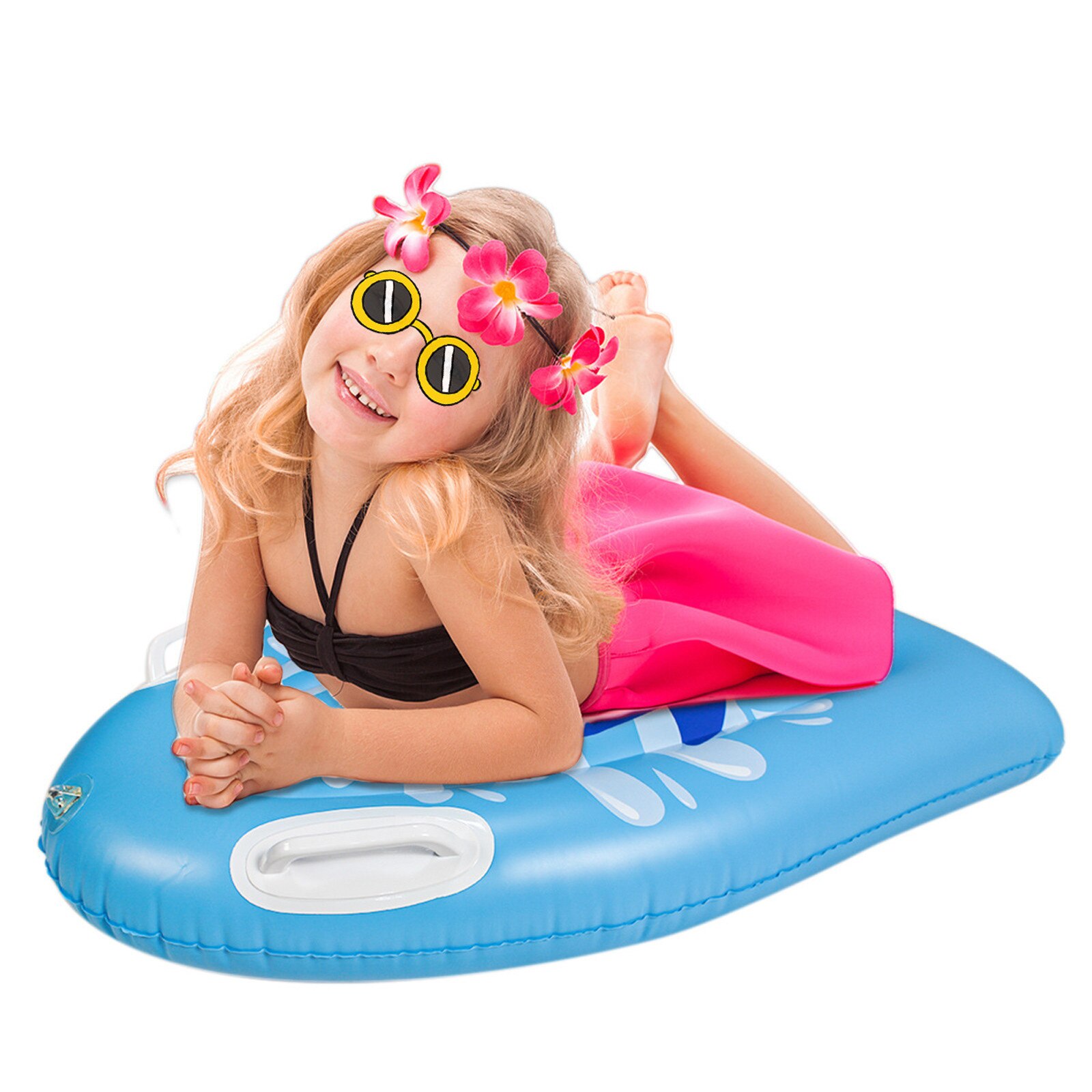 Pvc Aufblasbare Pool Float Für Kinder Verdicken Schwimm Liege Wasser Spaß Surfbrett Spielzeug Sommer Schwimmen Pool Wasser Hängematte