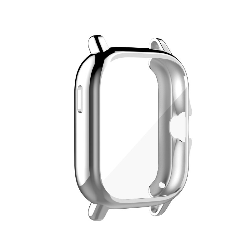 Full Coverage Protective Cover For -Amazfit GTS 2 Plating TPU Watch Case Shell 1XCE