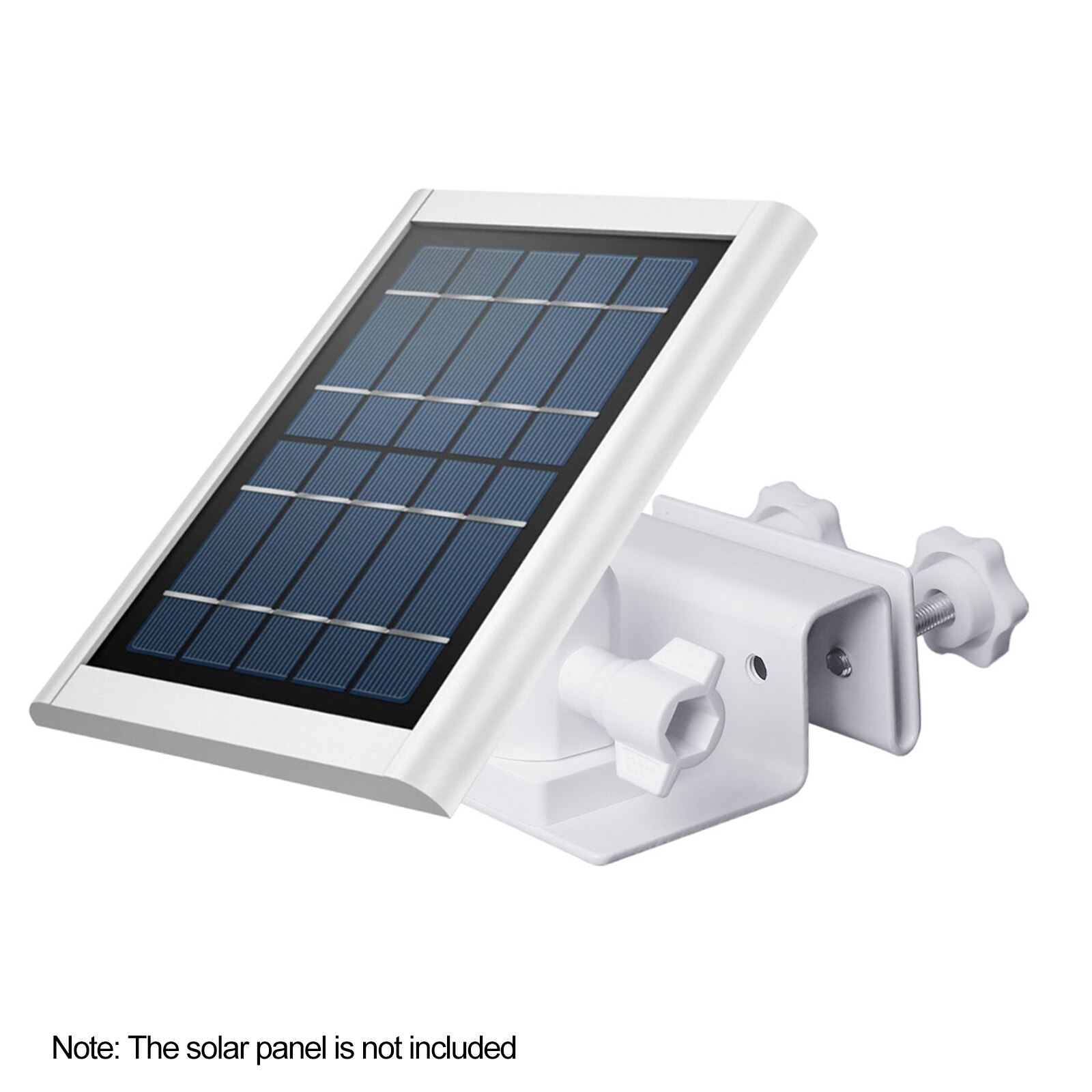 Gutter Mount Holder for Ring Solar Panel Outdoor 360 ° Rotating Viewing Angle Wall Mount