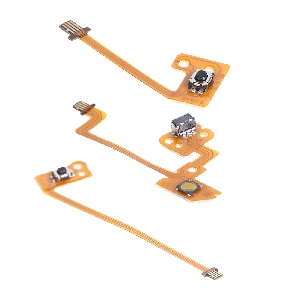 Bouton de manette de remplacement pour Nintendo Switch Joy-Con ZR ZL L bouton clé ruban câble flexible pour NS accessoires