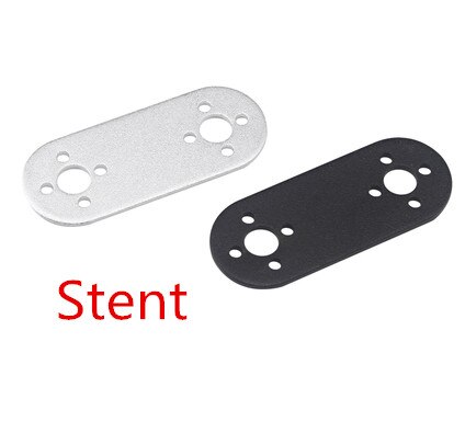 Servo Bracket For Standard Servo Steering Bearing Bracket To DIY Humanoid Robot Arm Robotic Part Accessory Platfrom U Beam L Toy: Straight holder