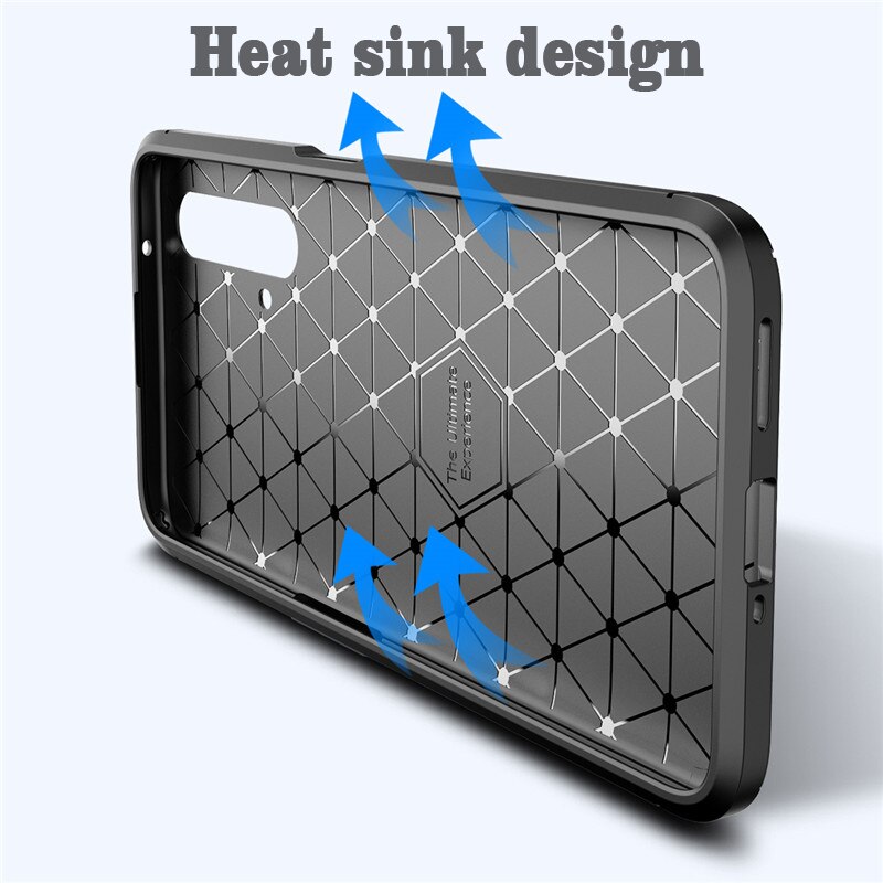 Carbon Fiber Case For Realme X3 SuperZoom Case Full Protection Soft Silicone Back Cover For Realme X3 SuperZoom Frosted Case