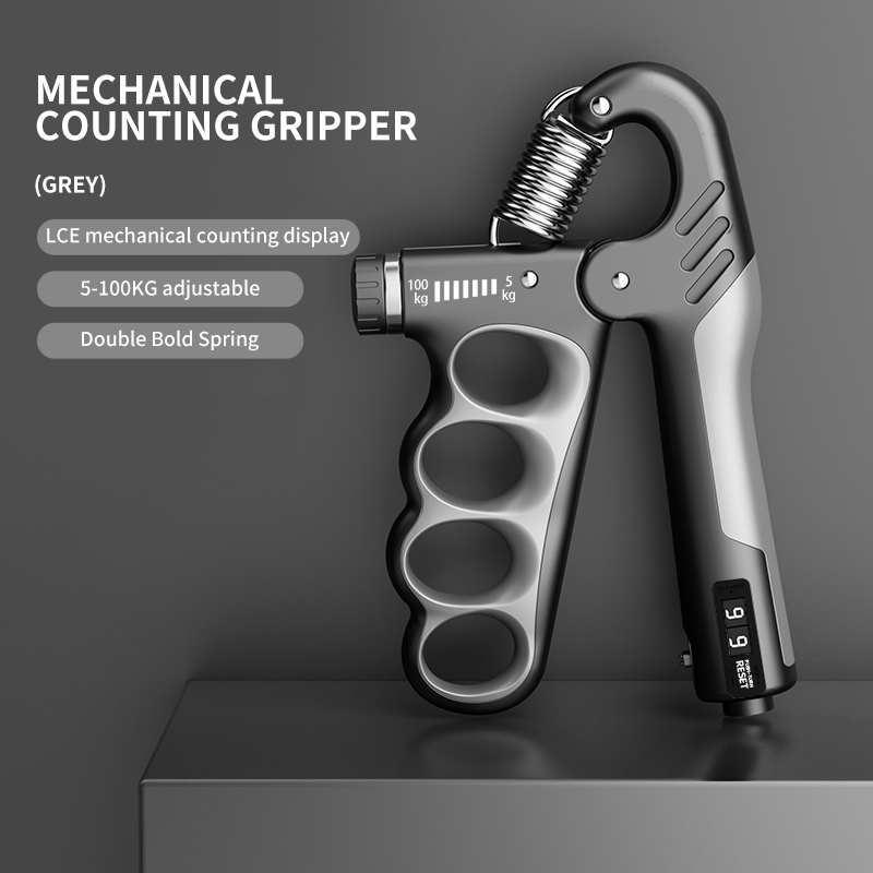 Grip Strengthener Gym Training Hand Exerciser Einstellbar 5-100 KG Fitness Unisex Finger Rehabilitation Training Hand Grip pesas: green