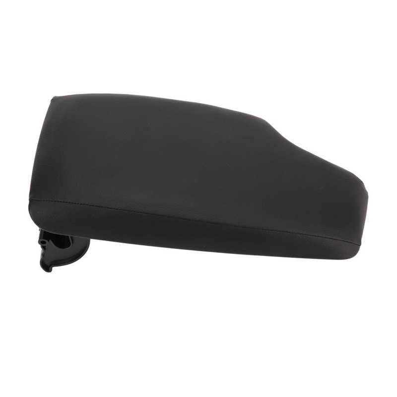 Center Console Armrest Lid Replacement For Ford Flex 2013-2017 - Black PU Leather Cover