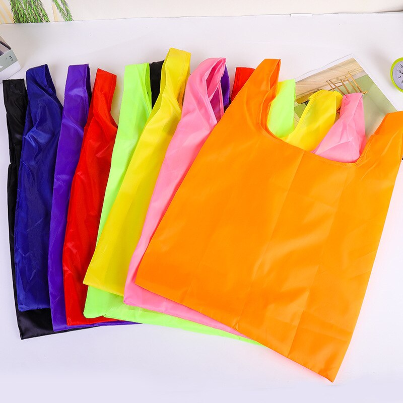 Shopping Bag riciclabile Ecologico Riutilizzabile Viaggi Tote Sacchetto di Nylon Piegante della Borsa del Sacchetto di Libro Stampato Sacchetto