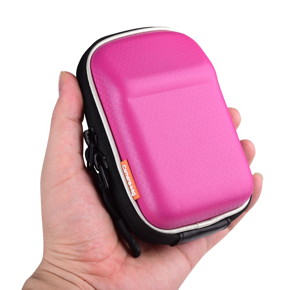 Cámara Digital caso duro para Panasonic Lumix DC TZ90 TZ80 TZ85 TZ70 TZ60 TZ57 TZ50 TZ40 TZ30 TZ20 ZS70 ZS50 ZS40 ZS30: hot pink
