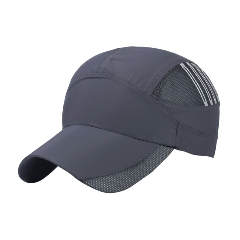 Gorra de protección UV para el sol, gorra deportiva de béisbol para exteriores, para correr, Golf, gorras transpirables con Cierre trasero ajustable: SH