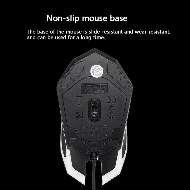 4pcs Keyboard Set Pad Home Headset Computer Ergonomic Wired Illuminated Gaming Mouse Desktop USB Backlight Accessories