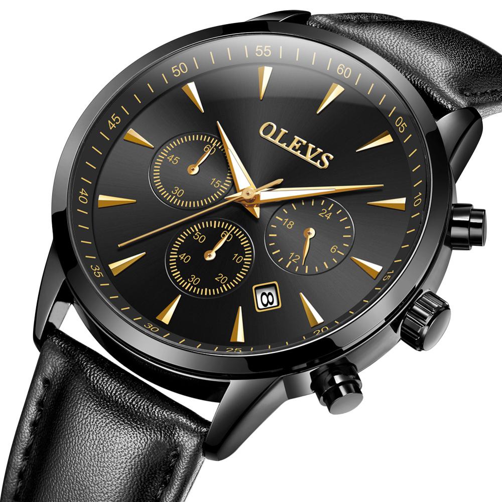 Heren Horloges Top Brand Luxe Mannen Horloge Luxe Horloge Heren Horloges Gouden Horloge Mannen Horloges Ice Out Horloge 18K Gouden Horloges Voor Mannen: Black