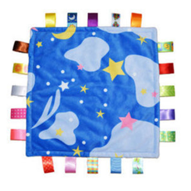 1PC Super suave cuadrado cómodo juguete de peluche bebé calmante toalla como Multi-función Multi-estilo bebé agarre toalla reconfortante