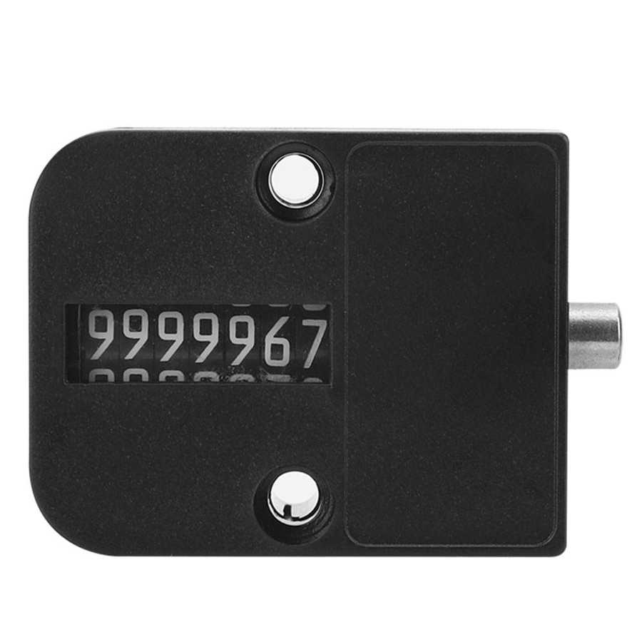 Counter Mechanical Counter 7 Digit Automatic Memory Mold Counter Square High Accuracy Mechanical Counting 0-9999999 Mold Counter