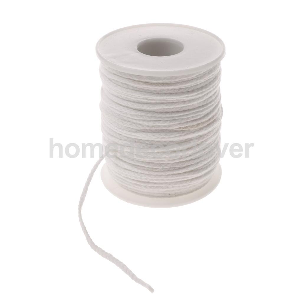 Organic Spool of Cotton Square Braid Candle Wick for Candle Making