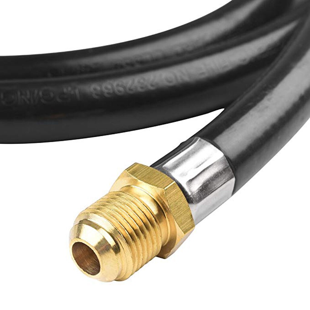 Propan Verlängerung/Gerät Schlauch 25&#39;, 1/4&#39;&#39; NPT Männlichen X 1/4&#39;&#39; Weibliche Ausgestelltes B