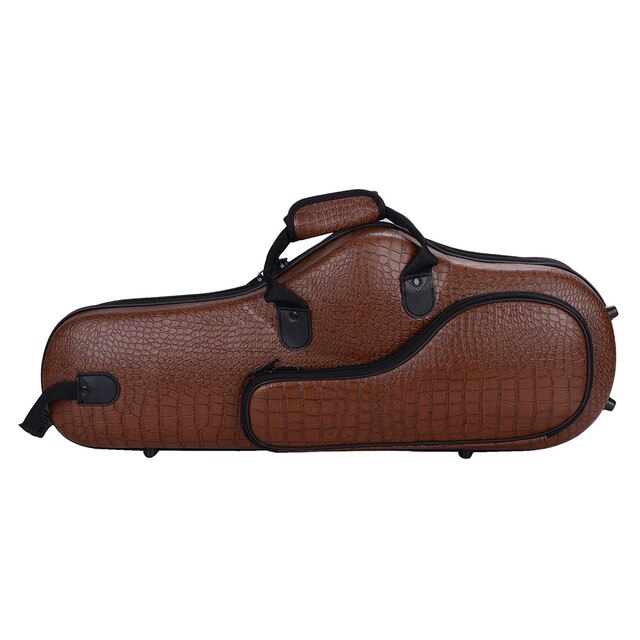 Sax Handheld Bag Case Organizer Bag Voor Altsaxofoon Accessoires: Brown