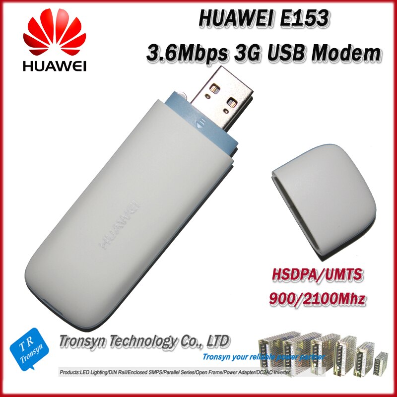 Goedkoopste Originele Unlock HSDPA 7.2 Mbps HUAWEI E153 3G USB Modem Met Sim Card Slot