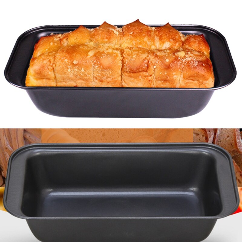 Stainless Steel Baking Pan Reusable Rectangle Carbon Steel Baking Dishes Non-Stick For Home Kitchen Bakeware
