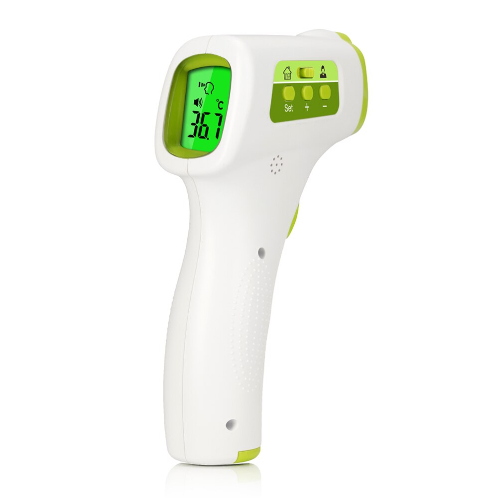 Termómetro infrarrojo para niños y bebés, termómetro electrónico casero con pantalla Digital de tres colores, termómetro infrarrojo sin contacto: 1PCS