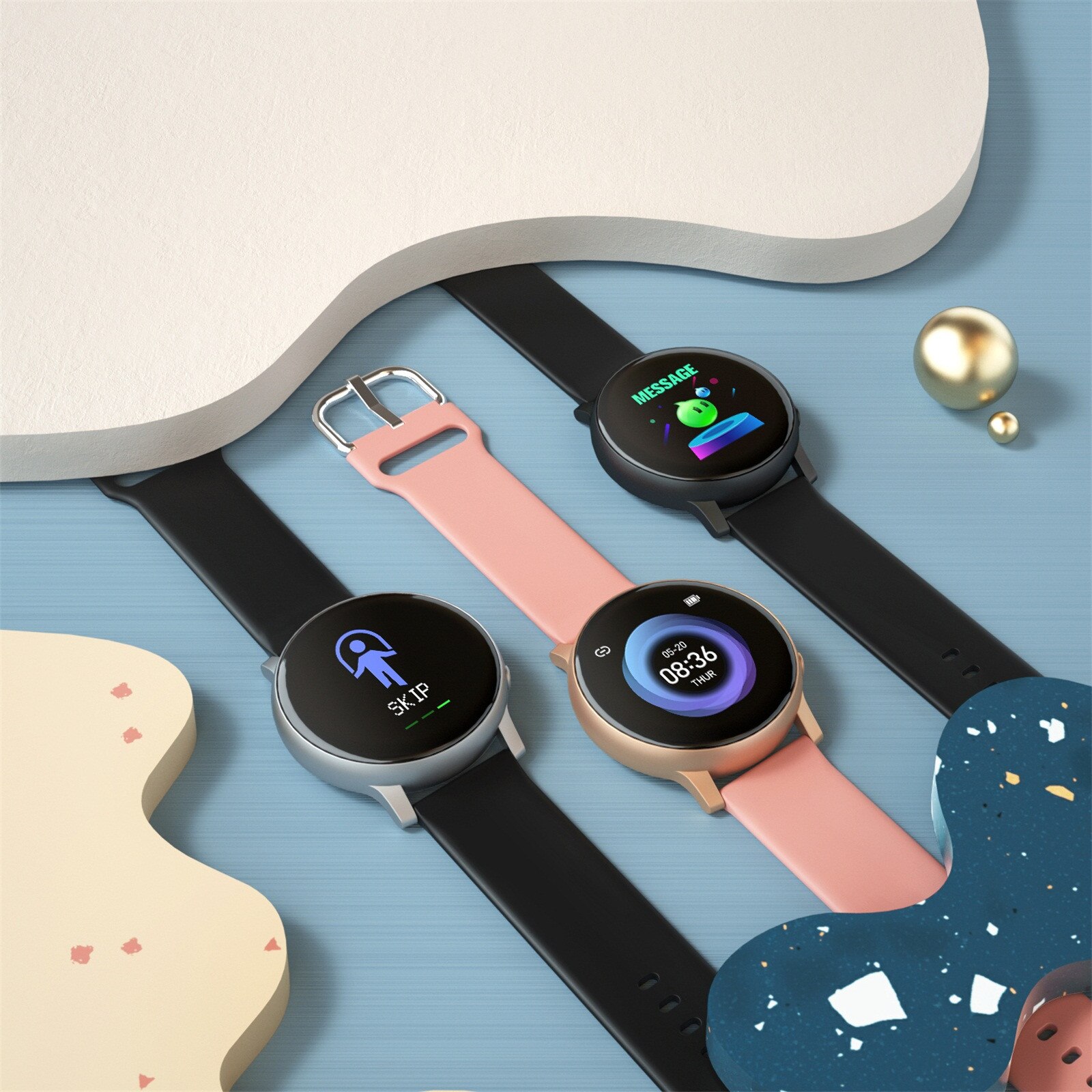 Blood Pressure Heart Rate Smart watch Ip67 Waterproof Fitness Tracke SmartWatch S2 Men Smart Watch opaski na rękę