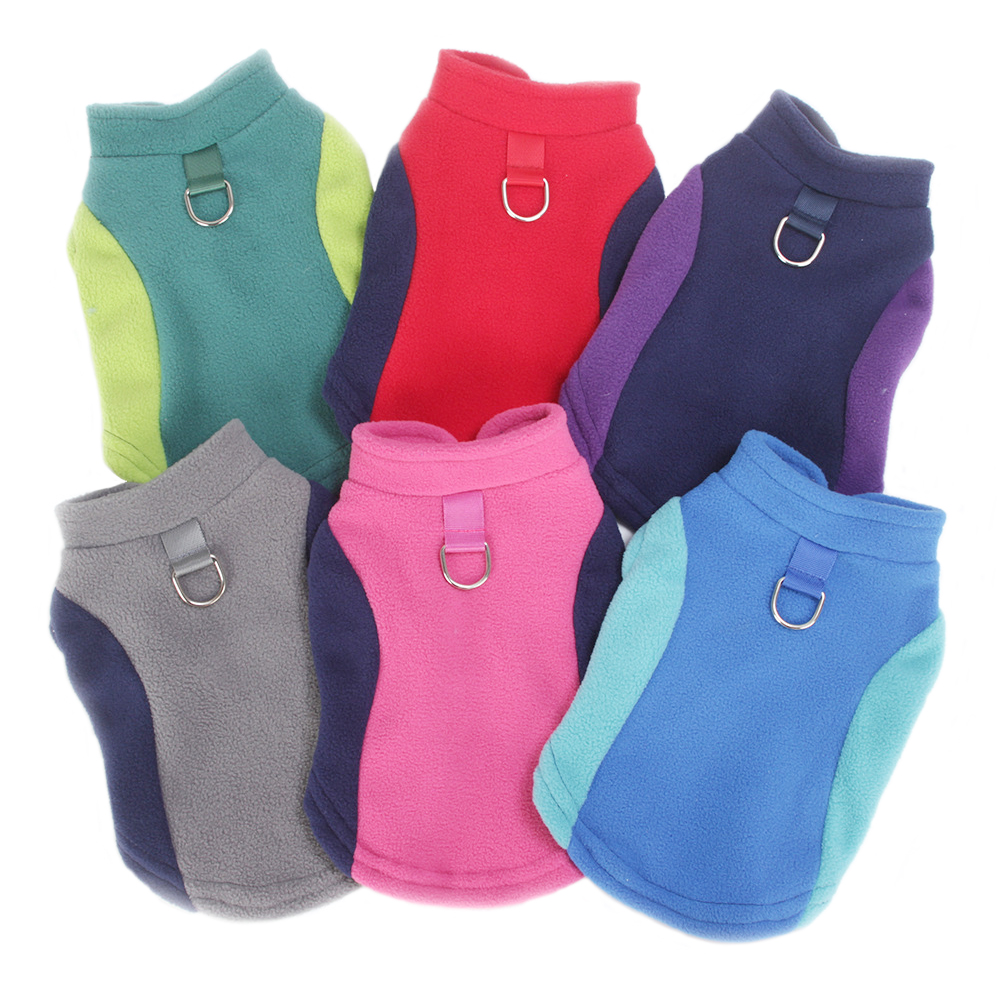 Gilet polaire pour chien, pull , veste polaire pour chien, vêtements d'hiver pour petits et moyens chiens, manteau par temps froid, vêtements pour animaux de compagnie