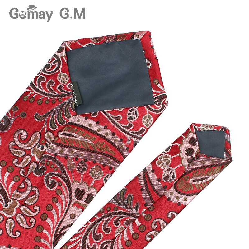 Casual Floral Ties Jacquard Classic Necktie For Men Suits Mens Business Neck Tie Cravats 8cm Width Groom Neckties