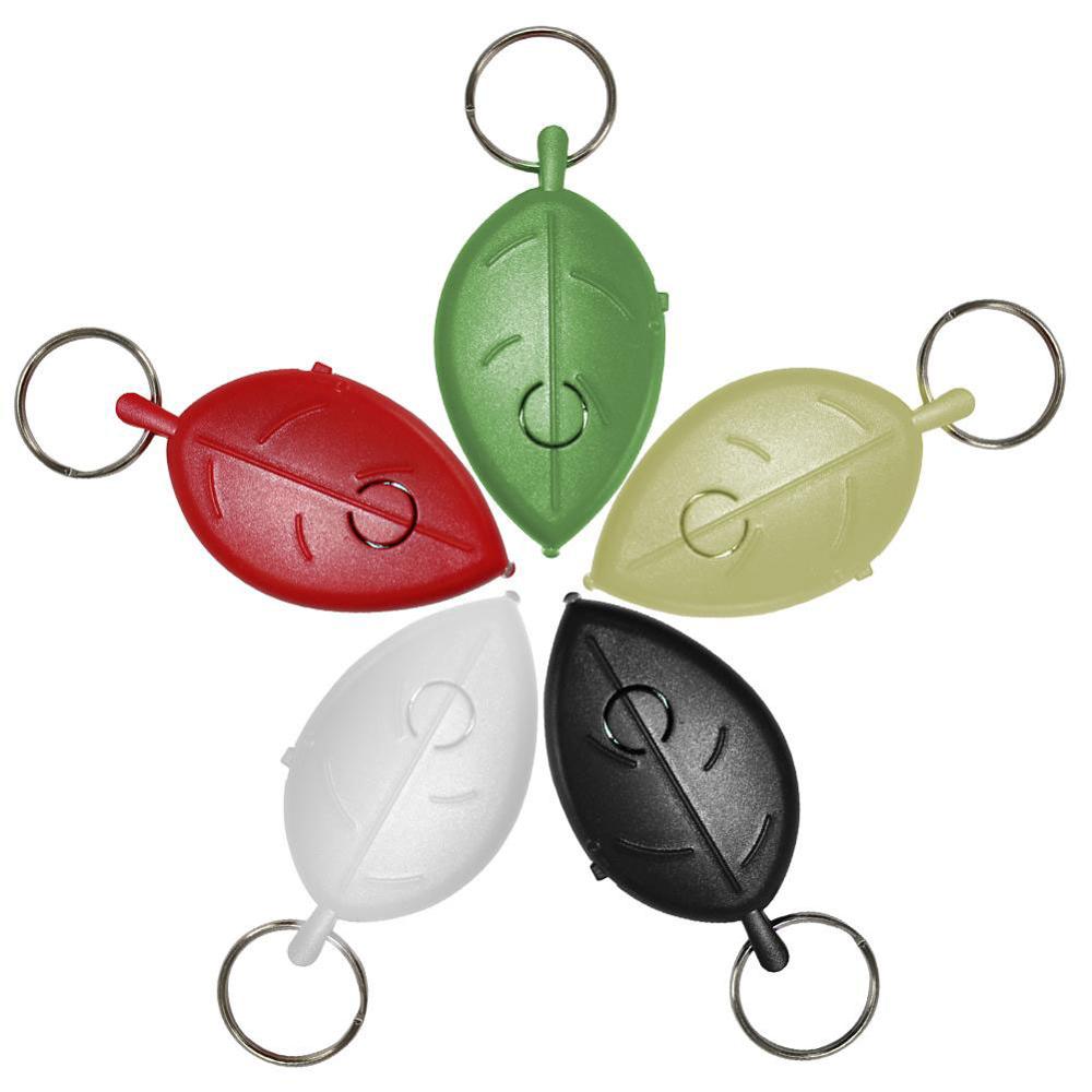 Mini Key Finder Ring Voice Control Anti Lost Leaf Whistle Key Finder Flashing Beeping Remote Kids Bag Wallet Locator Child
