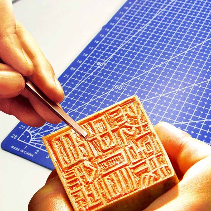 1 Pc A3 Pvc Rectangle Grid Lines Cutting Mat Tool Plastic Craft Diy Tools 45cm * 30cm