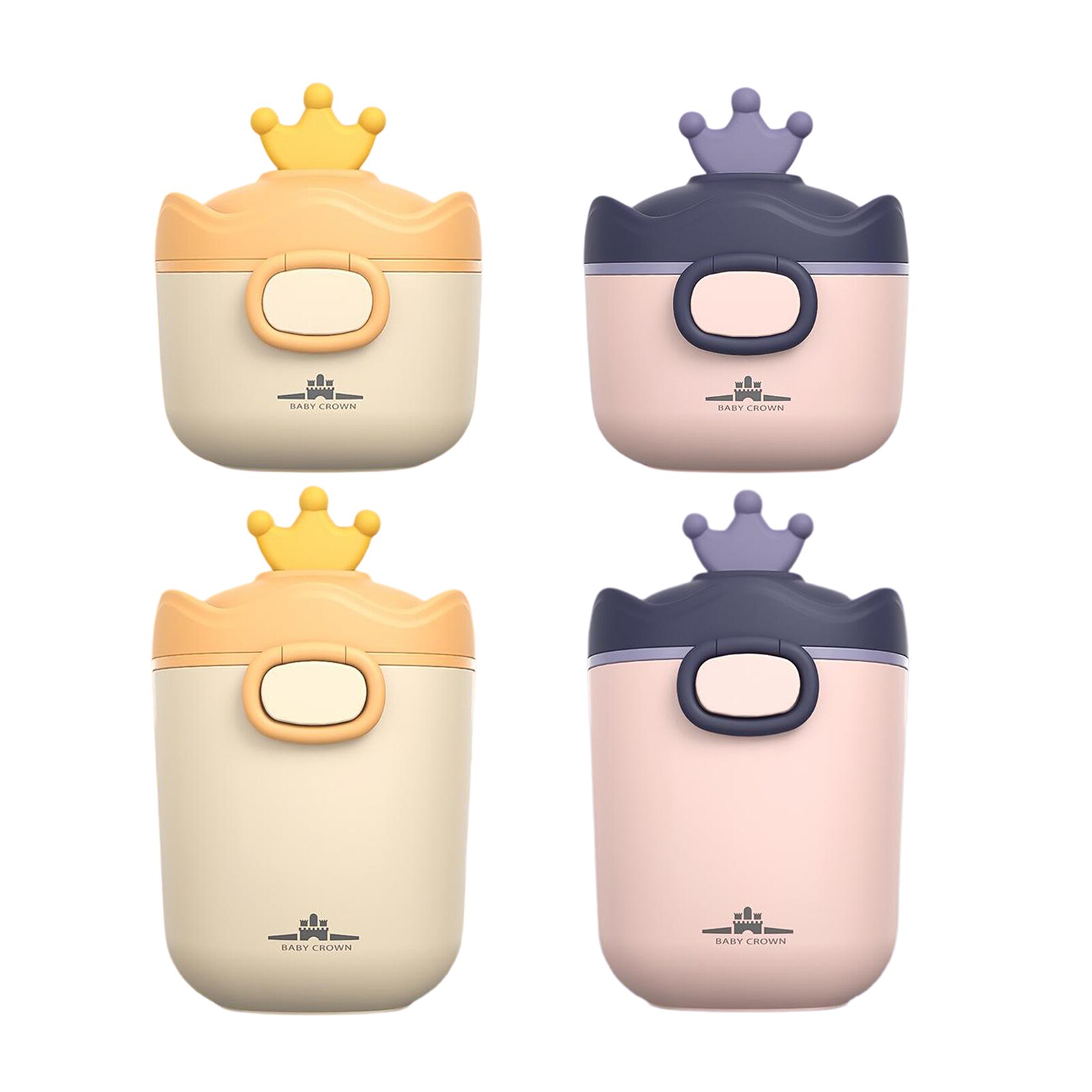 Portable Formula Dispenser with Carry Handle for Travel Outdoor Infant