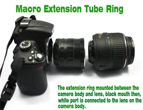 Extension Tube Macro Ring voor Pentax K-mount Lens K-5/K-7/K-X/K-r K-01 K-30 K110D K50