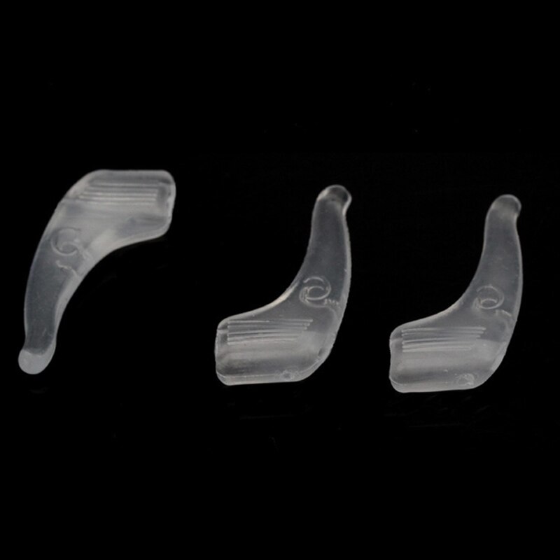10 paires de branches en Silicone pour lunettes, crochet d'oreille antidérapant, support de lunettes empêchant le glissement des lunettes