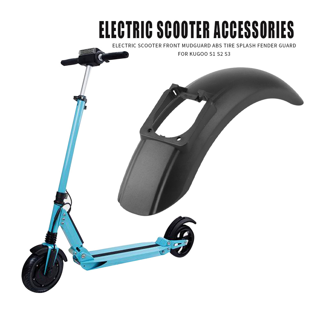 1Pcs Elektrische Scooter Voorspatbord Skateboard Voor Kugoo S1 S2 S3 Abs Front Band Band Splash Fender Guard Voor kugoo S1 S2 S3