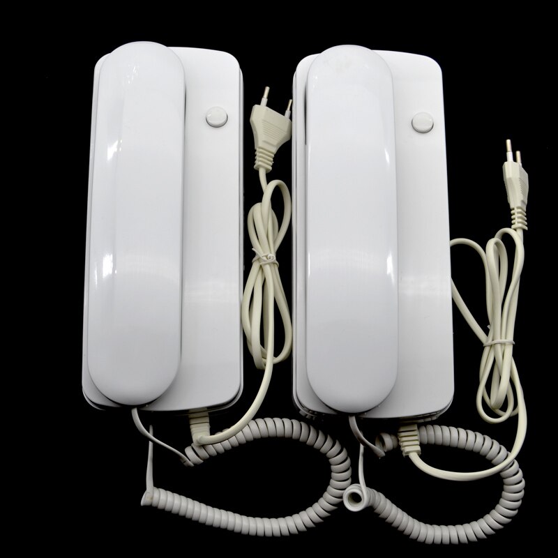 Visiophone Audio de porte à chambre, interphone de maison, sonnette: TL-109AC DC