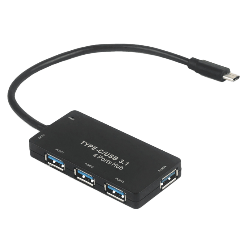 centro USB attracco stazione Tipo-C a 3XUSB3.0 3-porta USB-C centro per Mac libro Del computer Portatile Del PC