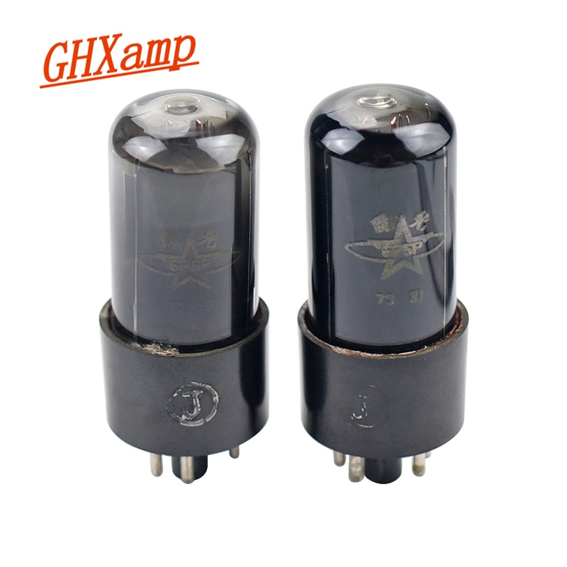 GHXAMP 6P6P Vuoto Sostituzione Della Valvola Del Tubo 6n6c 6V6GT 6V6G per Parallelo-tubo amplificatore Aggiornamento metà basso Qualità di Tono 2pz