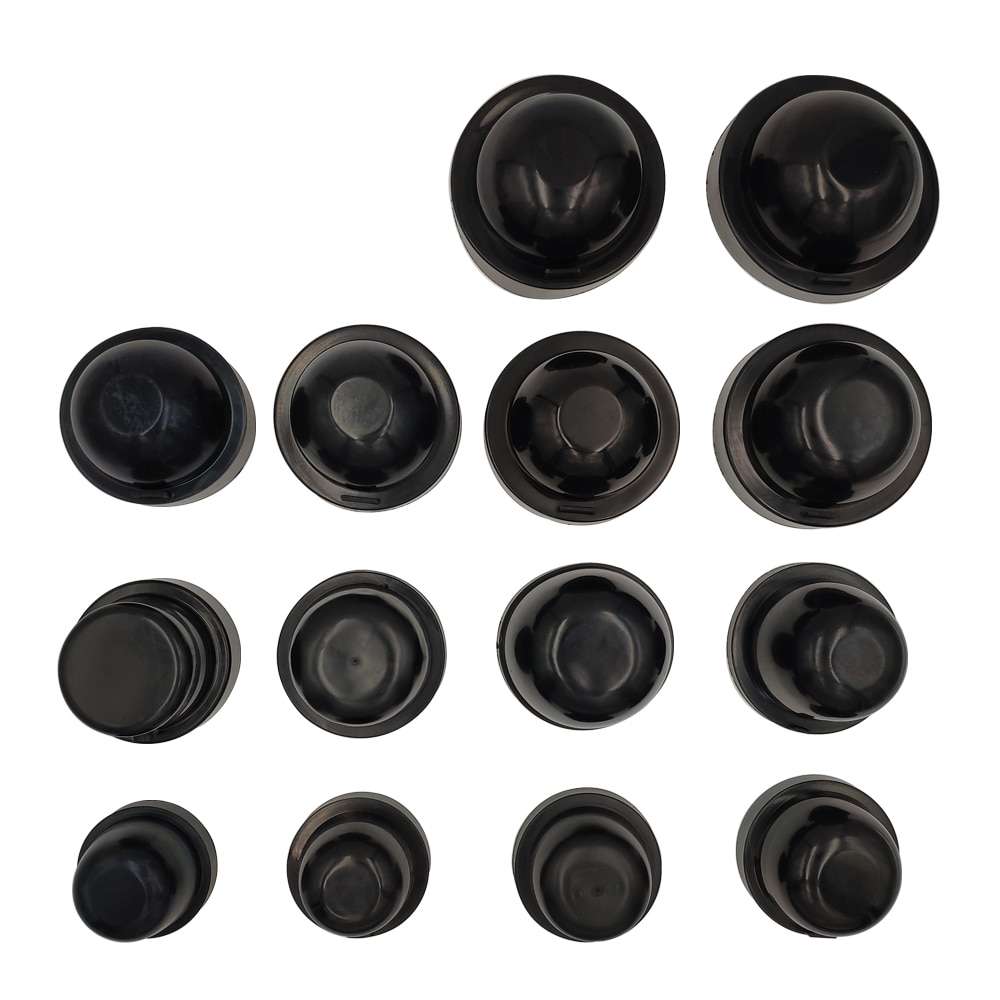 2 stk bil led lys hovedlys støvdeksel skjult xenon lys gummipakning cap deksel hodelykt bil styling  h4 h1 h7 d2h h11 h8 hb3