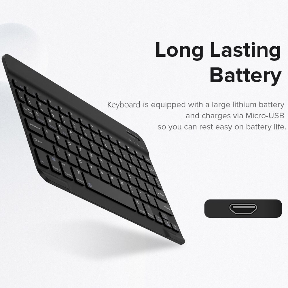 Mini Bluetooth Wireless Keyboard Oplaadbare Engels Toetsenbord Voor Teclast Tabletten Laptops Android Ios Windows System