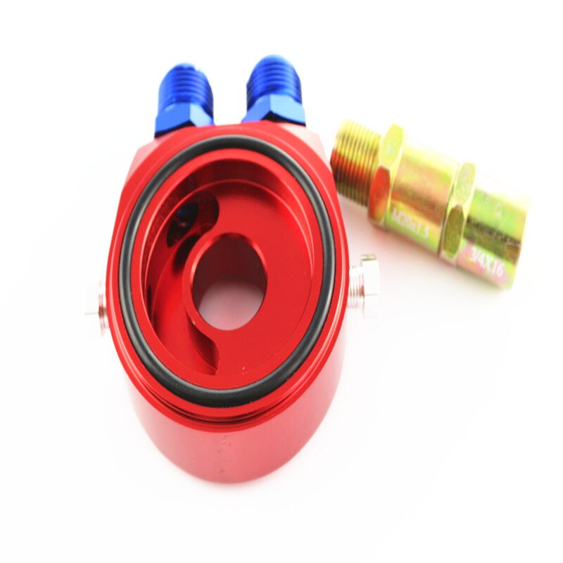 AN10 Universal Aluminum Sandwich Oil Adapter Filter Cooler Plate Kit