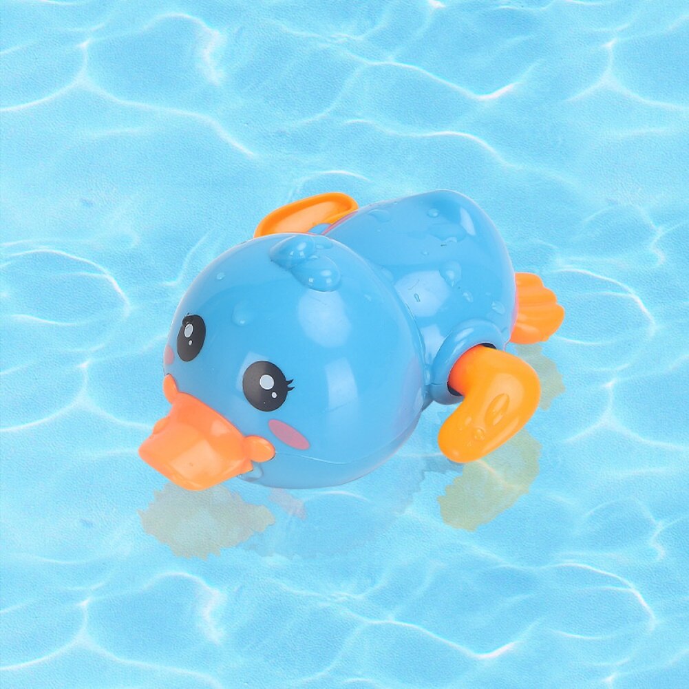 3pz Bella Piscina Anatra Animale vento-su orologio Piscina per Bambini Vasca Da Bagno Giocattolo