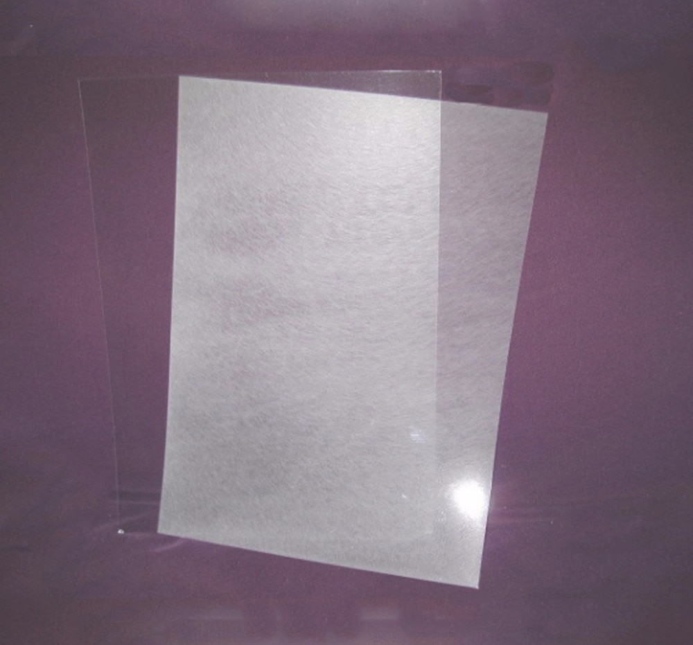 Papel retráctil transparente de 50 piezas, láminas retráctiles de plástico transparente sin pulir