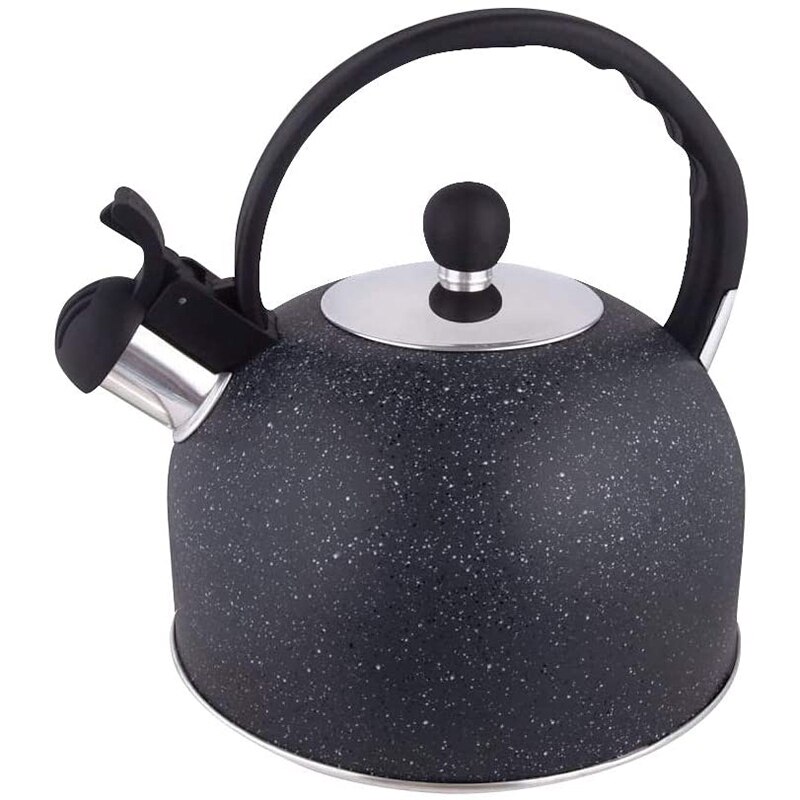 Whistling Tea Kettle, Teapot with Loudd Whistle and Anit Handle, Food Grade Stainless Steel Water Kettel for Home: Default Title