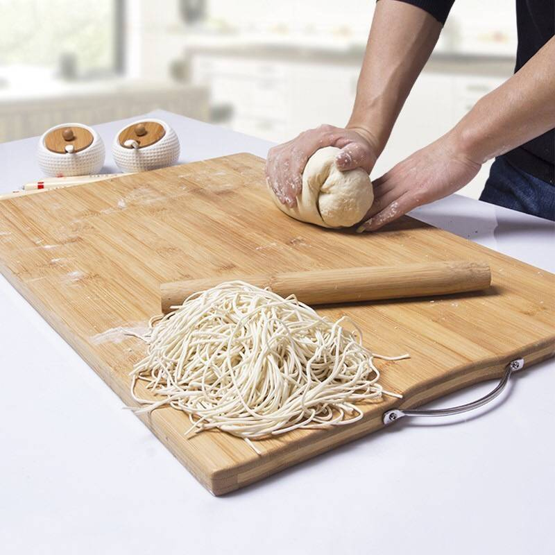 Chinese Keuken Snijplank Grote Dikke Bamboe Snijplank Massief Hout Mes Board Fruit Snijplank Kraam Bamboe Snijden