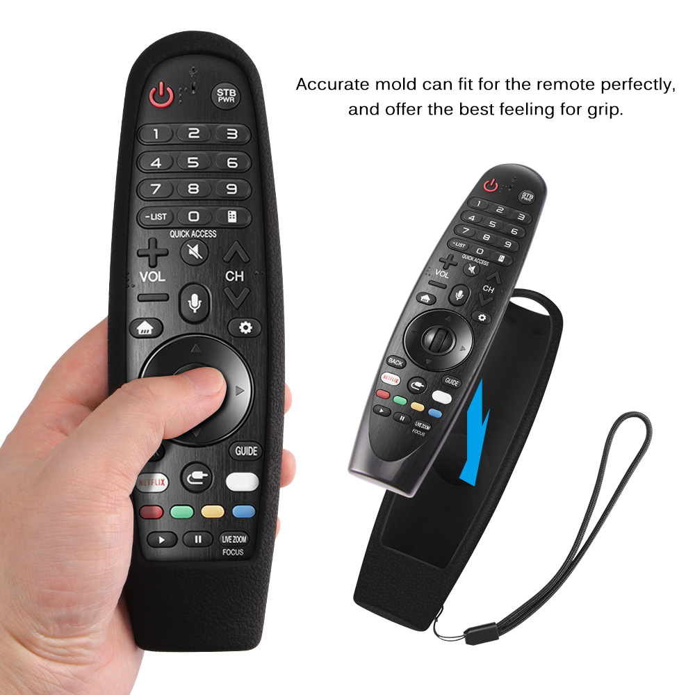 Fundas para LG/SAMSUNG AN-MR650 Magic Control remoto SIKAI Smart OLED TV protectoras de silicona lavables a prueba de golpes
