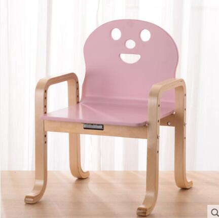 Louis sillas para niños, guarderías, respaldo Simple moderno, hogar, madera maciza, se puede levantar: G2