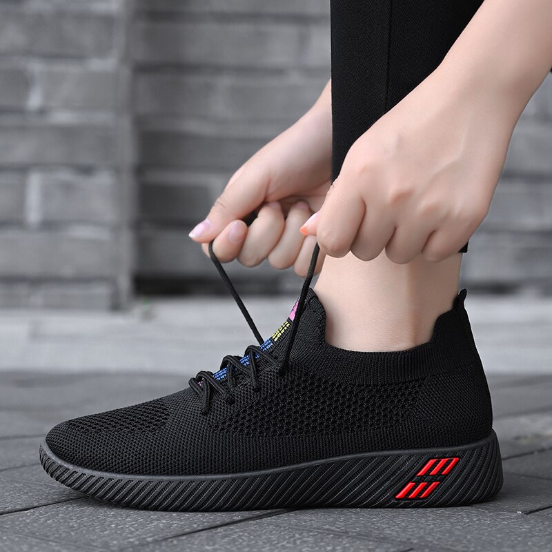 Tenis feminino tenis mujer kvindelige sneakers kvinder tennissko åndbar jogging fitness sportssko kurv femme