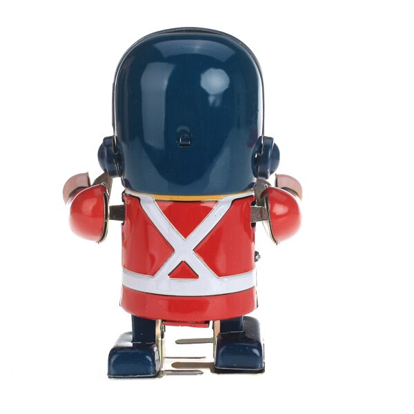 Wind Up Soldaat Bekkens Robot Model Speelgoed Clockwork Toy Collectible Met Sleutel