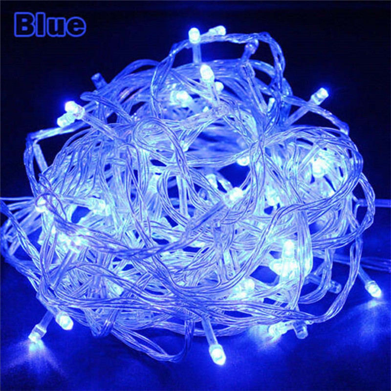 20M 200LEDs LED String Light AC220V AC110V 9 Colors Festoon lamps Waterproof Outdoor Garland Party Christmas Decoration