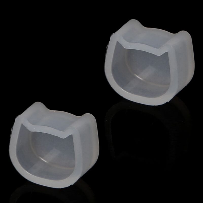 8 paia/set UV Resina Stampi In Silicone FAI DA TE di Cristallo A Resina Epossidica Muffa Piccoli Orecchini Della Vite Prigioniera Fare Muffa