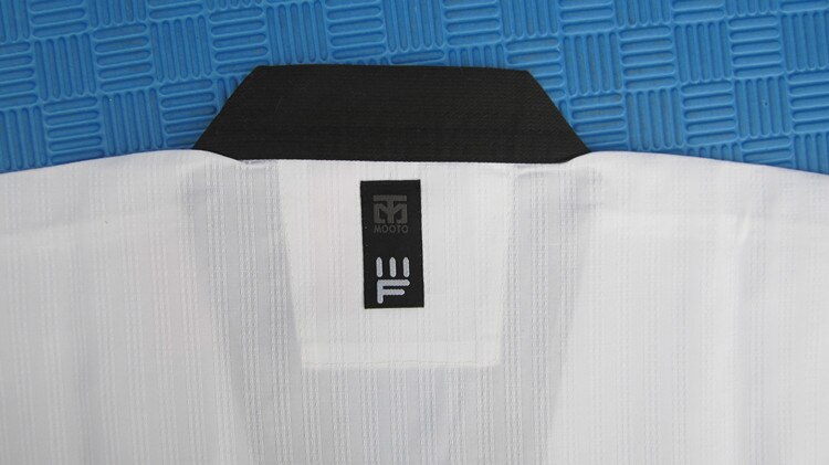 MOOTO-uniforme básico de Taekwondo, WTF, Dobok, 3 líneas, materiales para niños y adultos