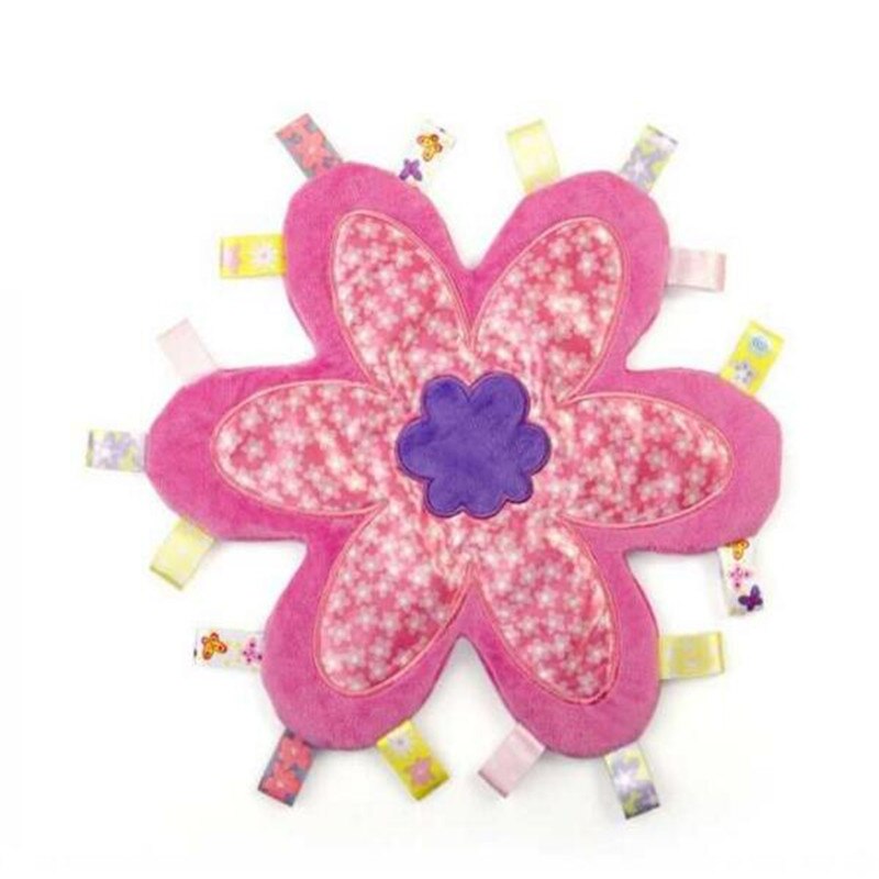 Ultra soft taggies multicolour label baby appease the towel cloth toy placarders