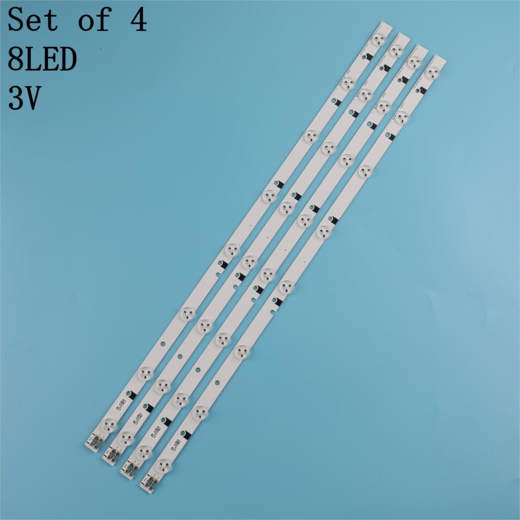 100% 4 Stks/partij 8Leds 580Mm Led Backlight Stirp Voor UE32EH4000W D1GE-320SC0-R3 BN96-24145A 32H-3535LED-32EA